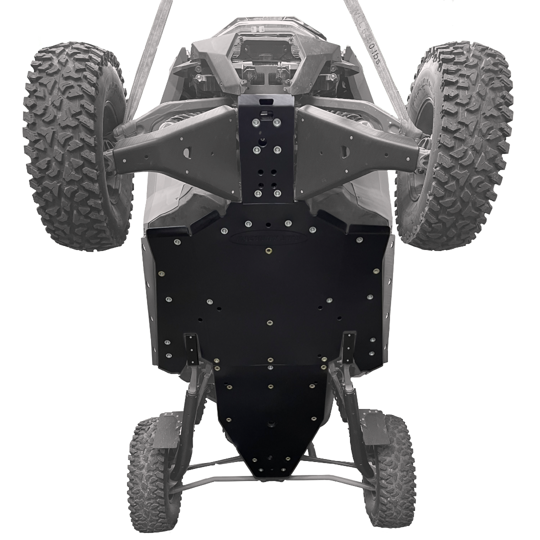 Polaris RZR Turbo R UHMW Skid Plate