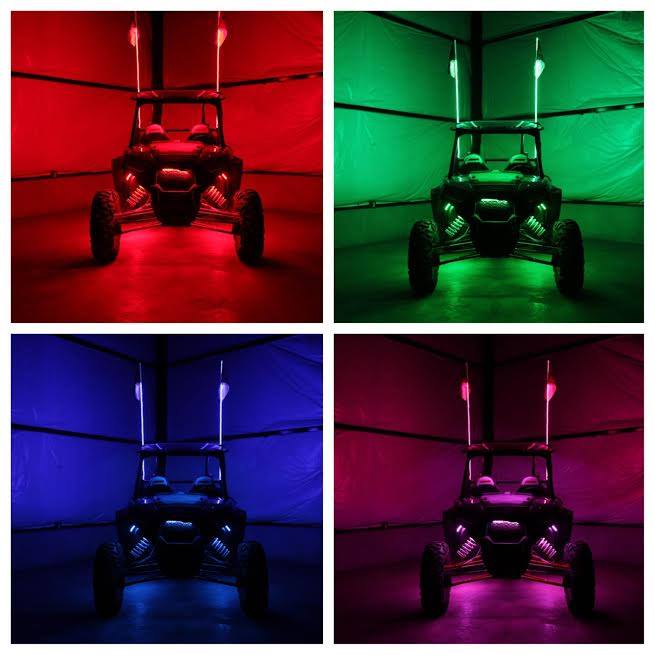 6' LED Whip Xtreme Single Whip