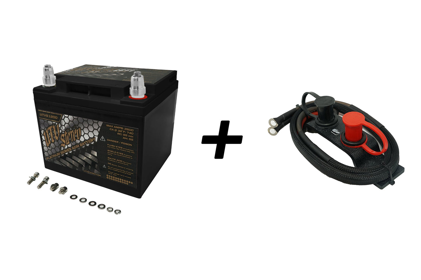 UTVS1200 UTV Stereo Platinum Series AGM Battery