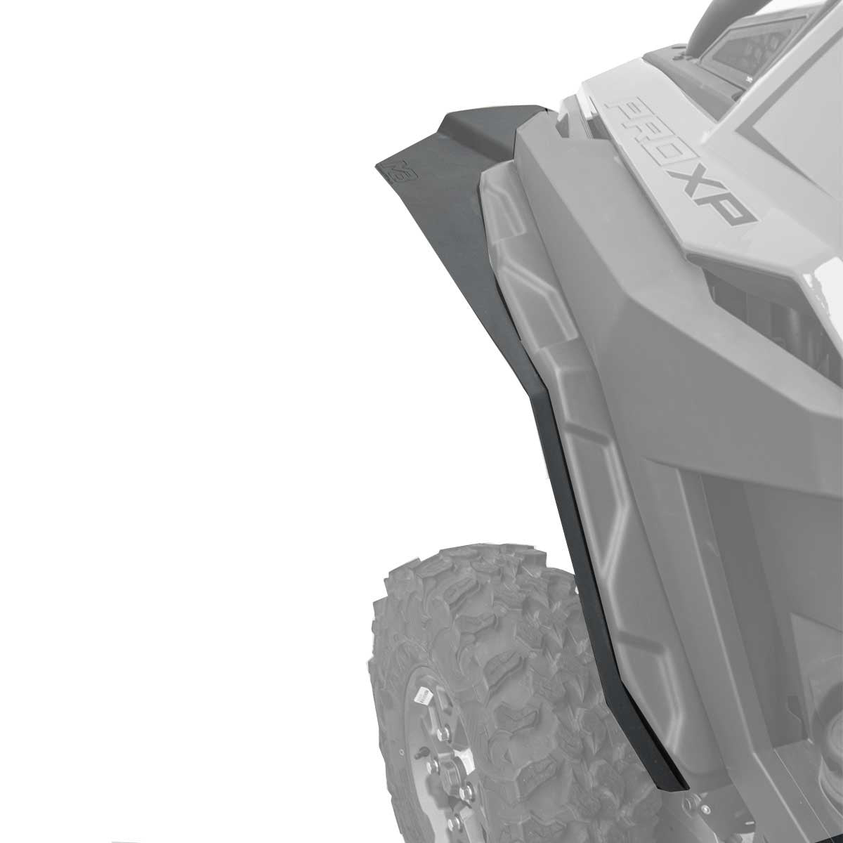 Polaris RZR Pro XP Fender Extensions for Super ATV Fenders (Max Coverage)