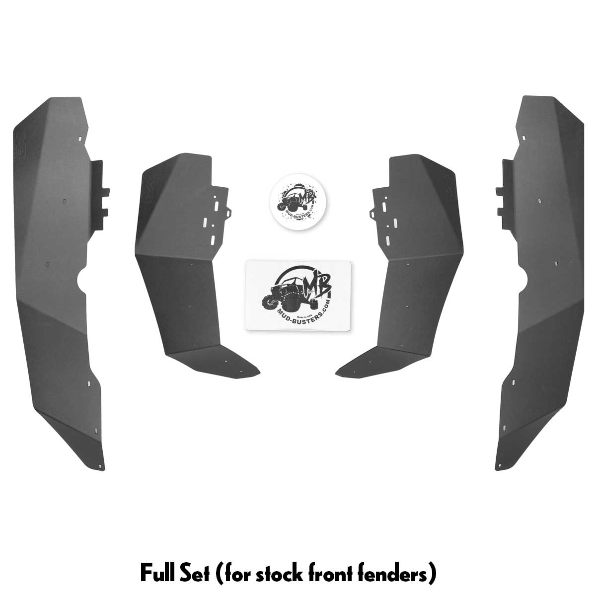 Polaris RZR XP Turbo S Max Coverage Fender Flares