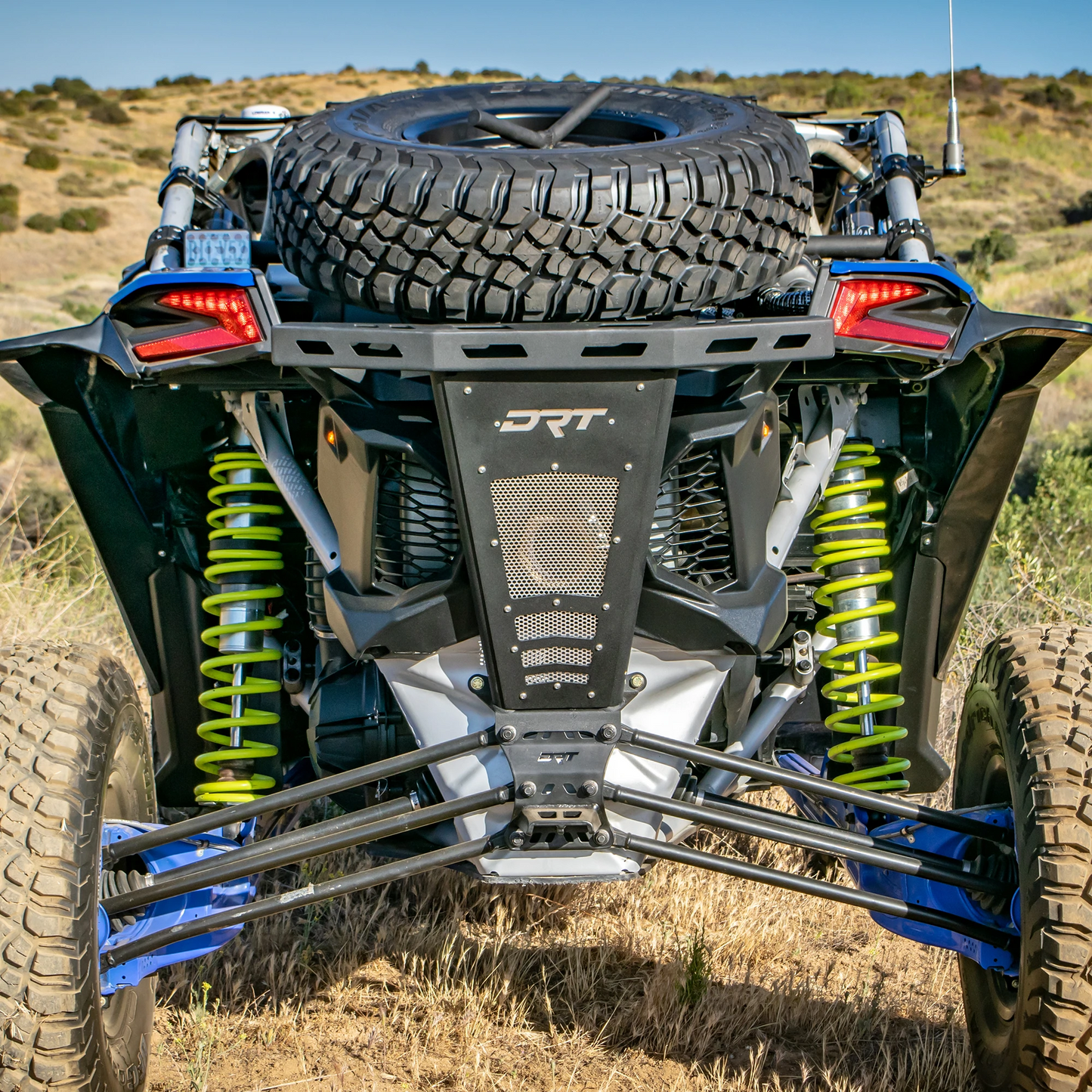 Can-Am Maverick X3 Dual Sheer Radius Rod Plate 2017+