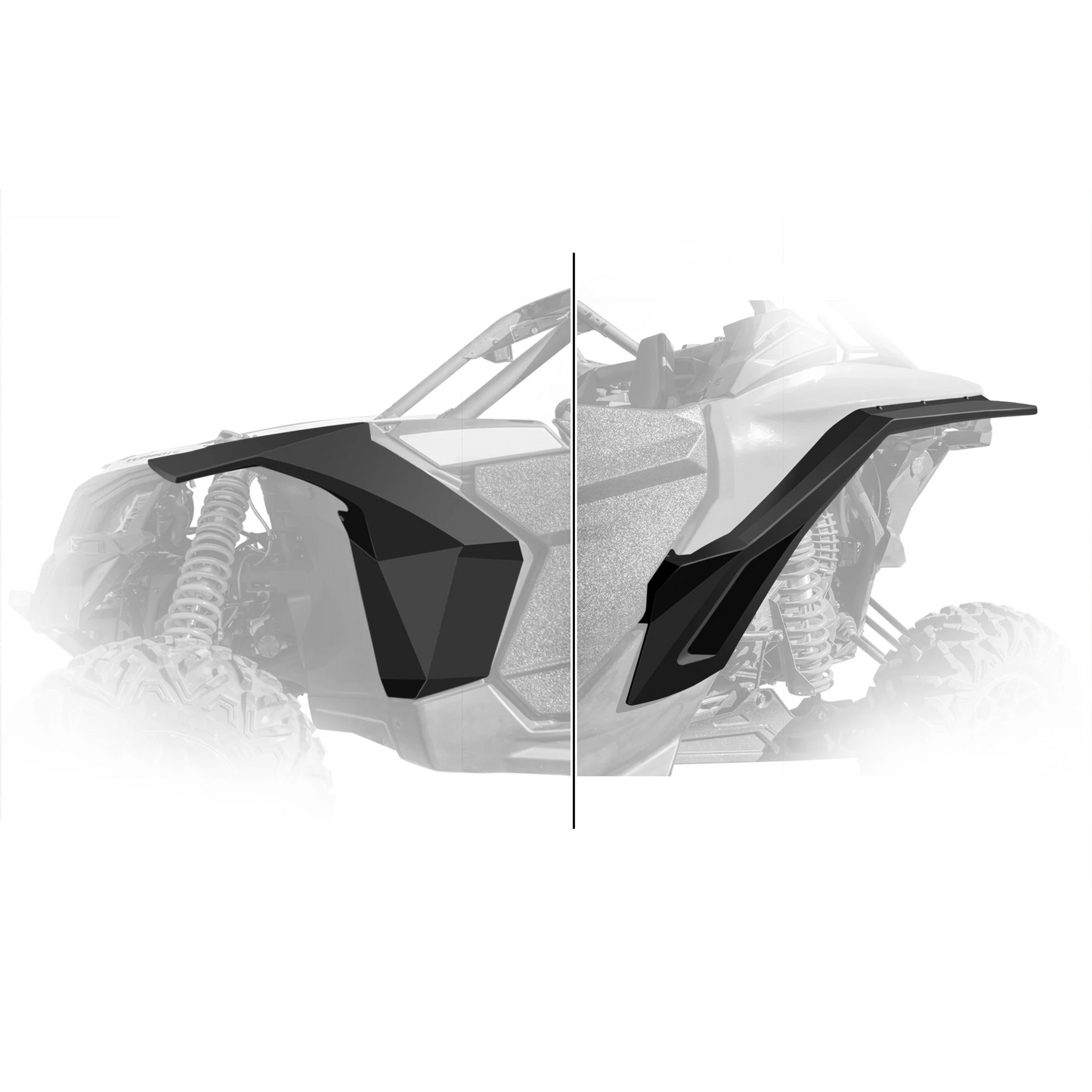 Can-Am Maverick X3 Front And Rear ABS Fenders
