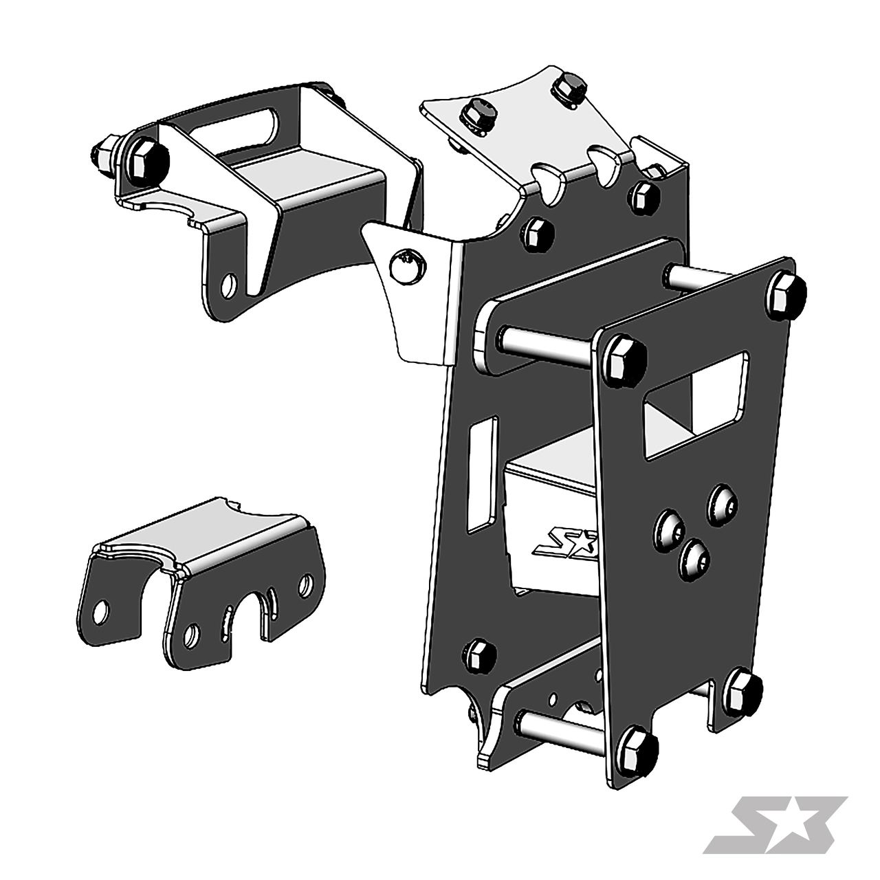 Can-Am Maverick X3 Front Gusset Kit