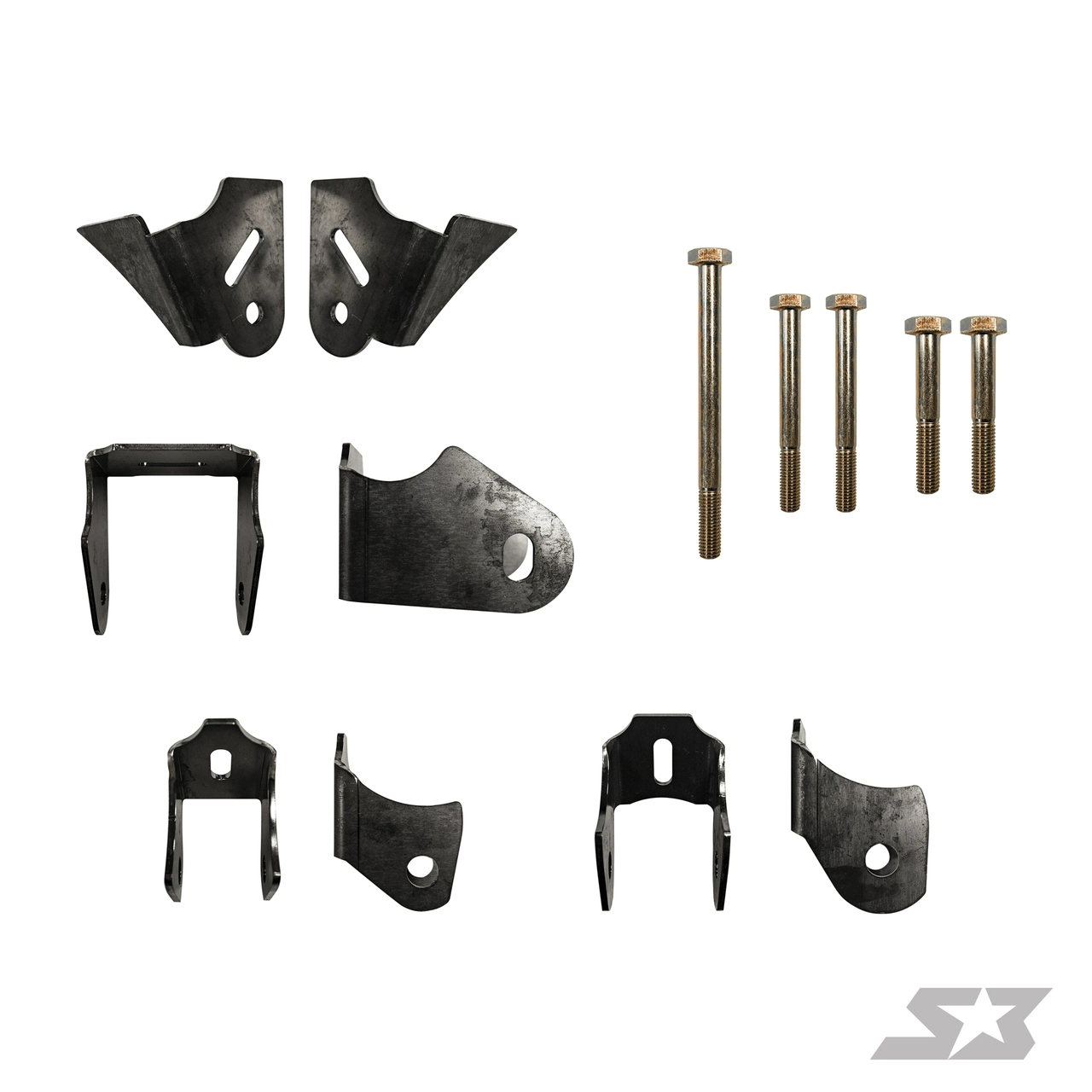 Can-Am Maverick X3 Powertrain Rear Suspension Mount Weld In Gusset Kit