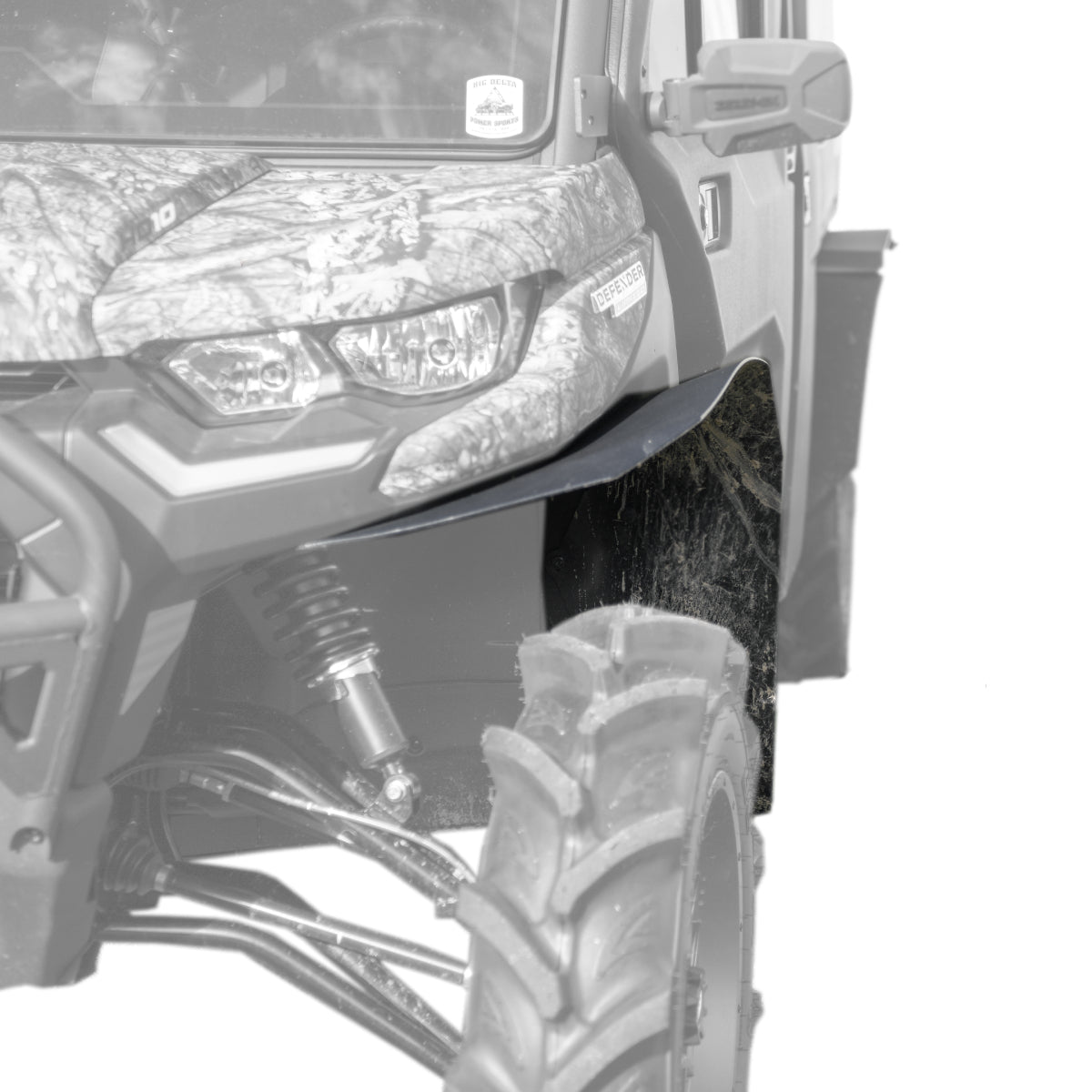 2016-2022 Can-Am Defender Ultra Max Coverage Fender Flares