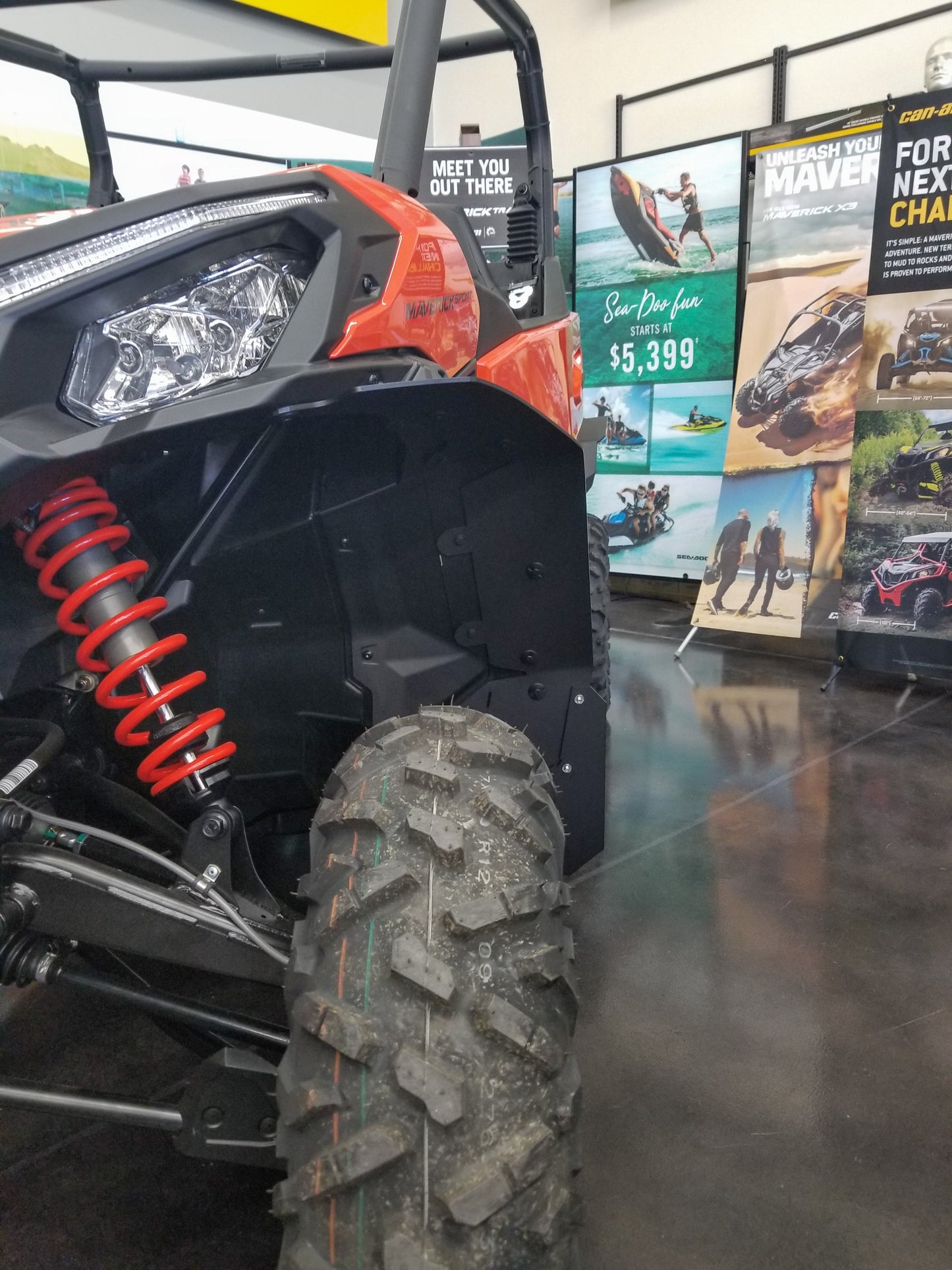 CAN-AM MAVERICK Sport, DPS, X RC, Max DPS 2019+ Mud Flaps (Not Trail)