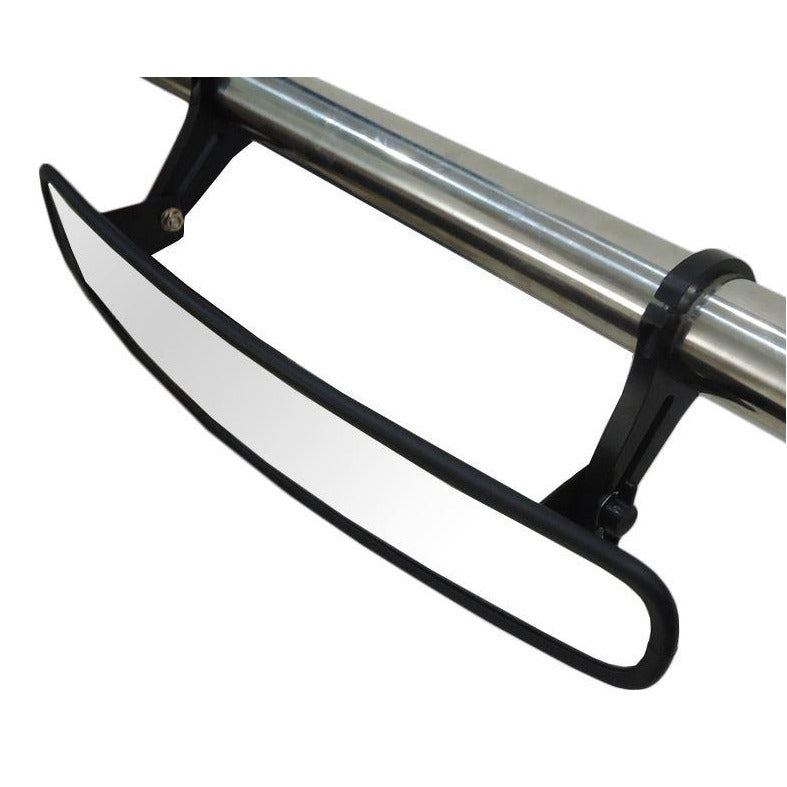 17" Aluminum Rear View Mirror for UTV with Aluminum Mounting Brackets