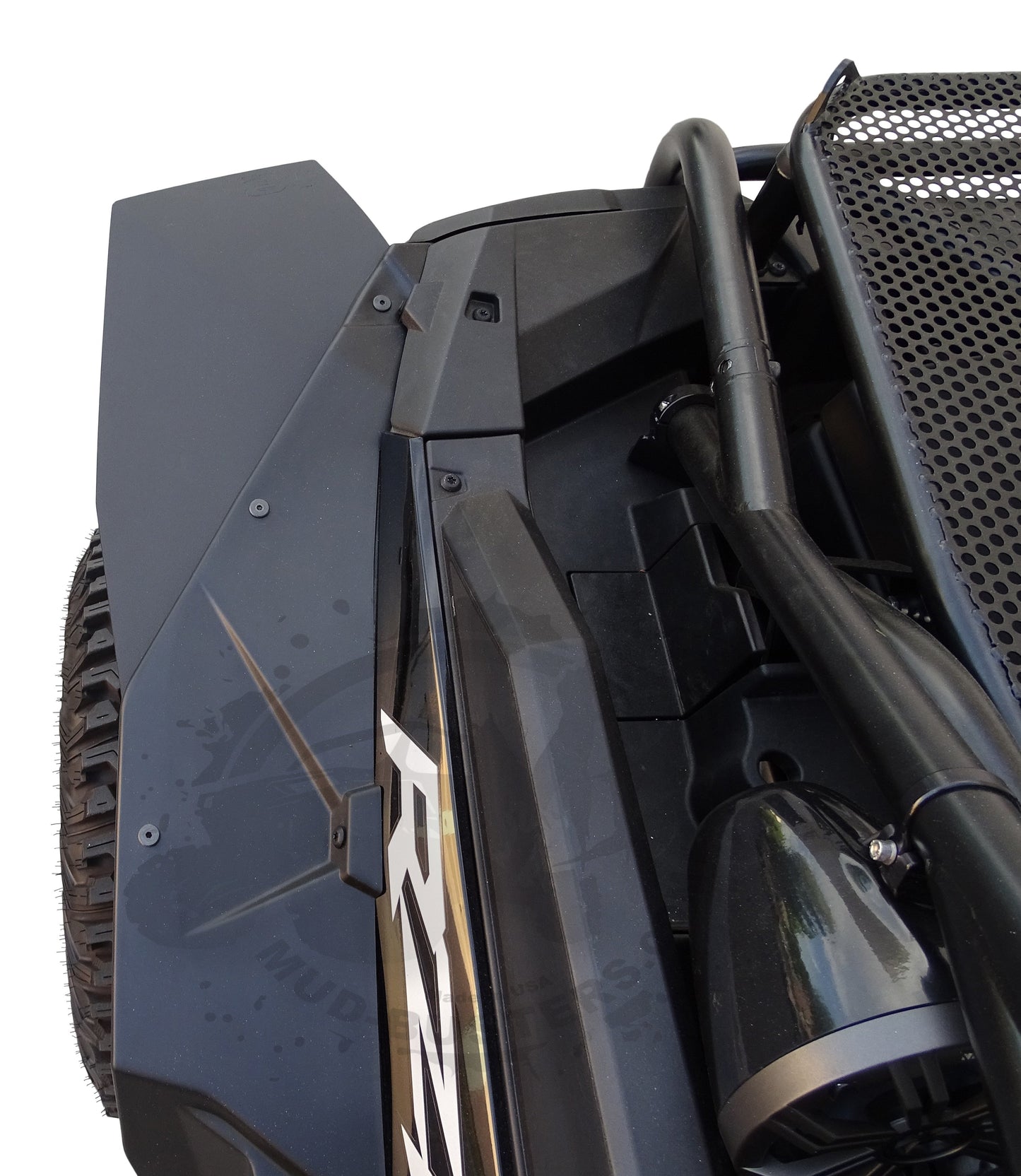 Polaris RZR XP Max Coverage Fender Extensions for SuperATV Fenders