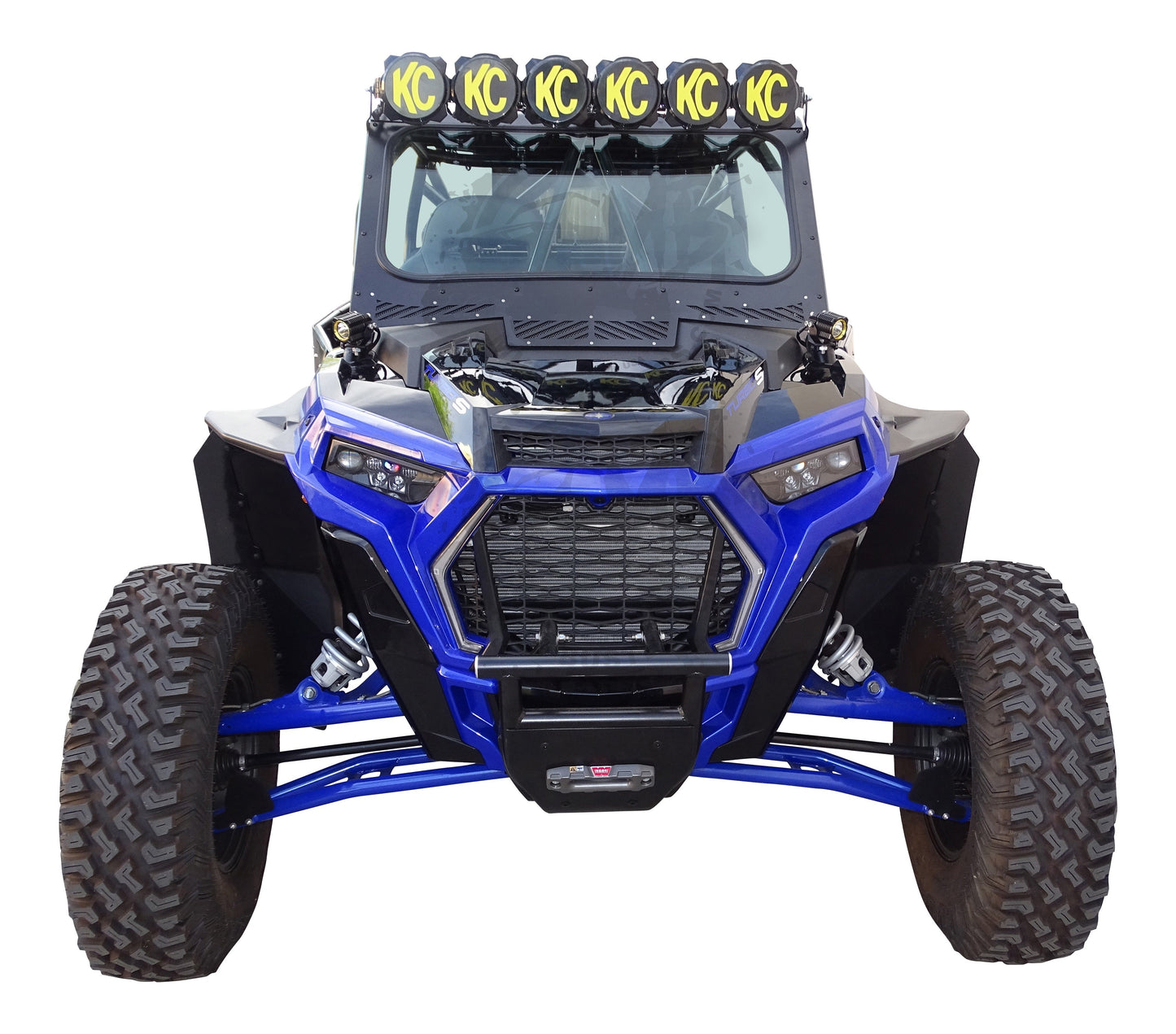 Polaris RZR XP Max Coverage Fender Extensions for SuperATV Fenders