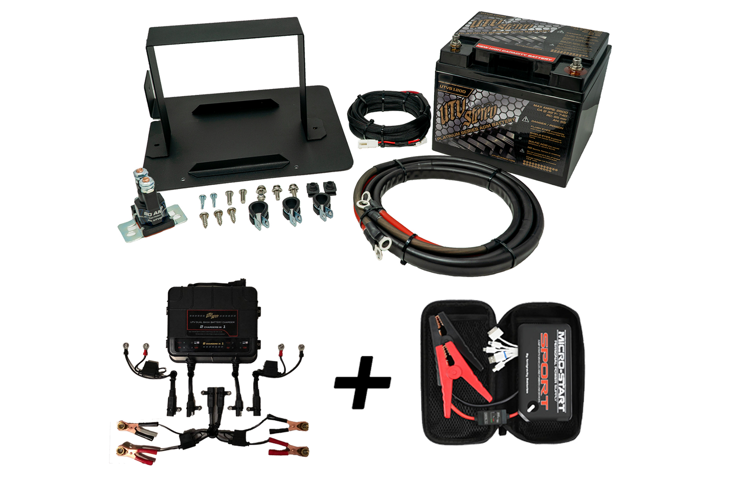 Can-Am Defender 2nd Battery Kit