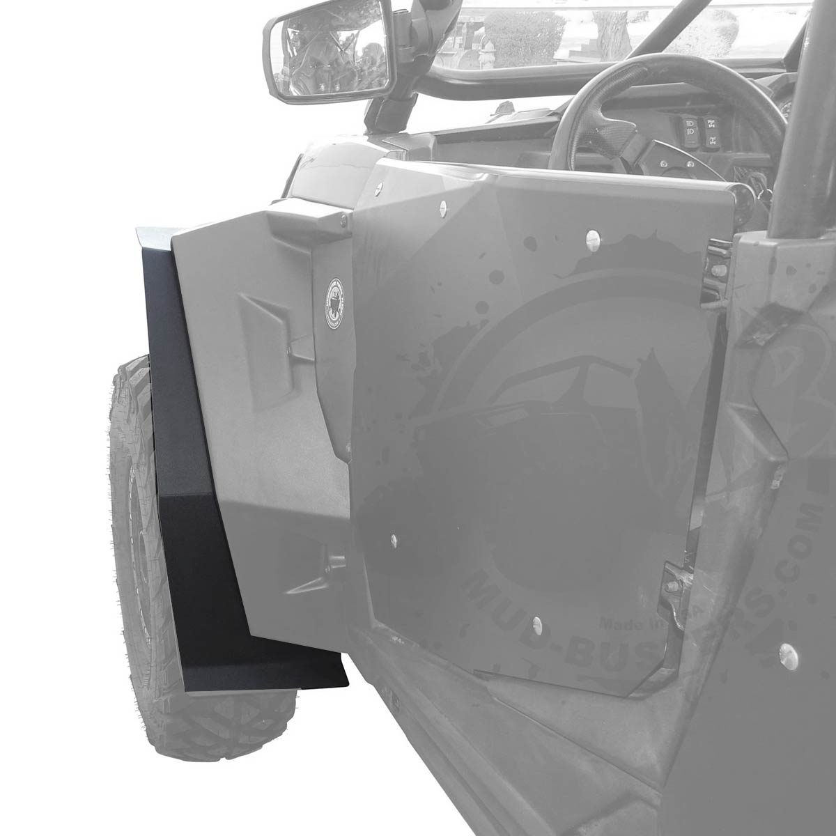 2014-2022 Polaris RZR XP 1000 & 2018-2021 RZR Turbo S Front OEM XXL Fender Extensions for Polaris OEM XXL Full Coverage Front Fenders