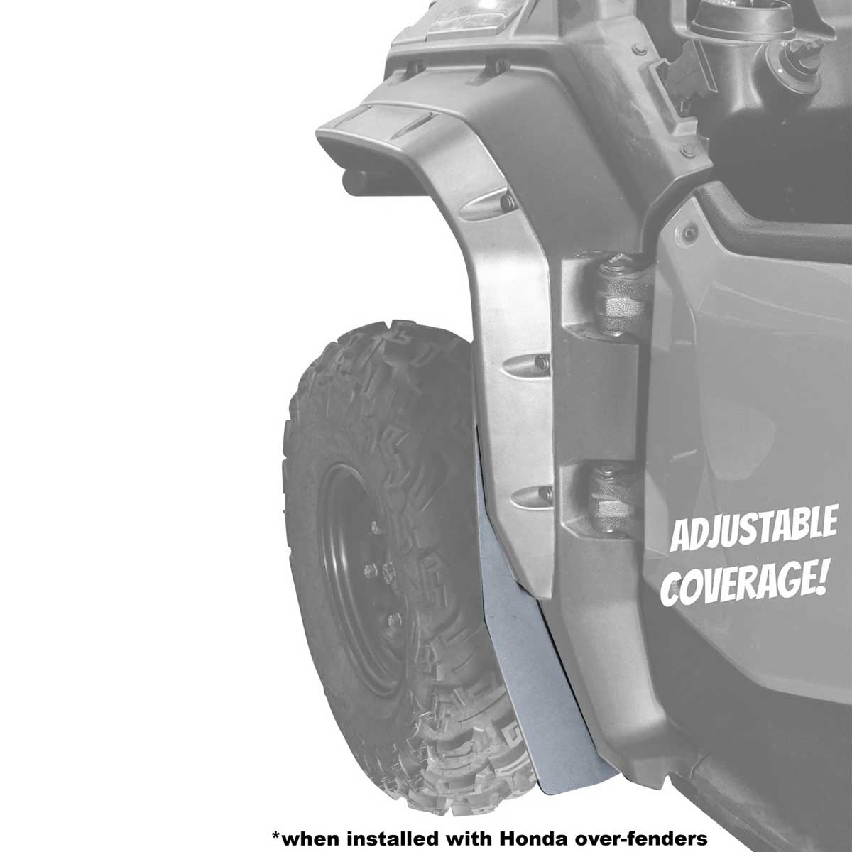 2016-2022 Honda Pioneer 1000-3 Fender Flares (3 Seat Model)