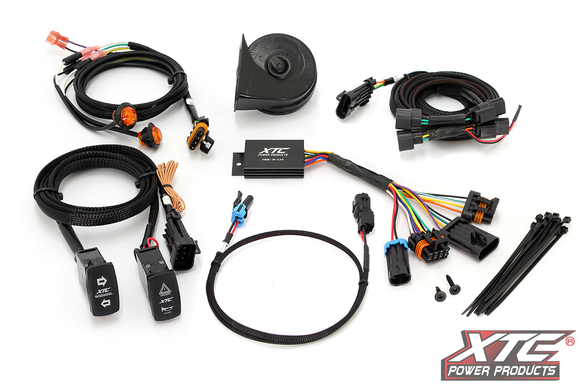 Honda Talon Self-Canceling Turn Signal System With Horn