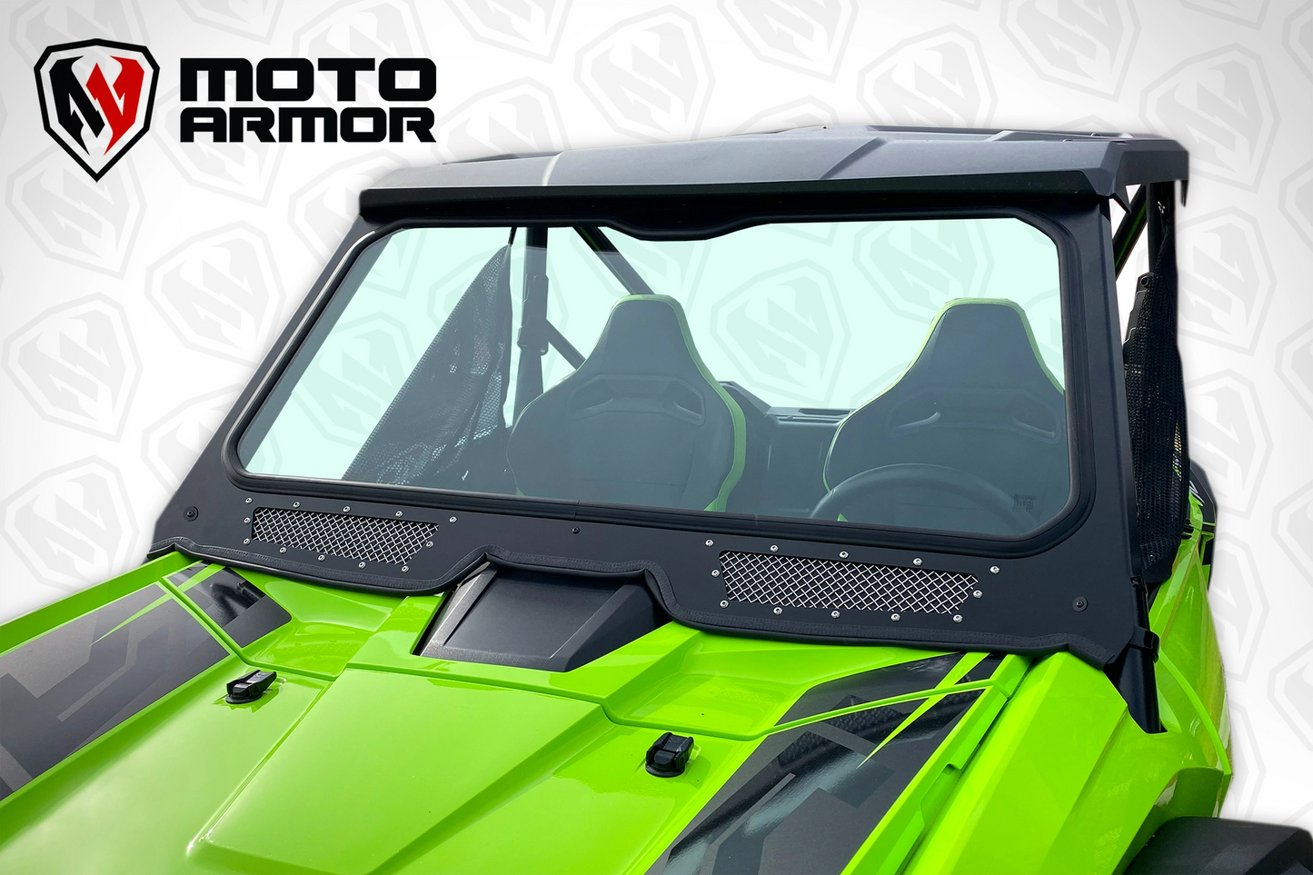 Honda Talon Vented Full Glass Windshield
