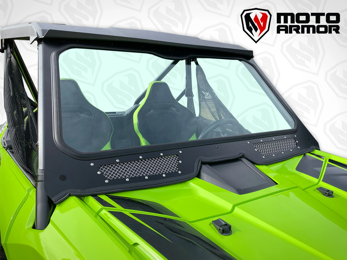 Honda Talon Vented Full Glass Windshield