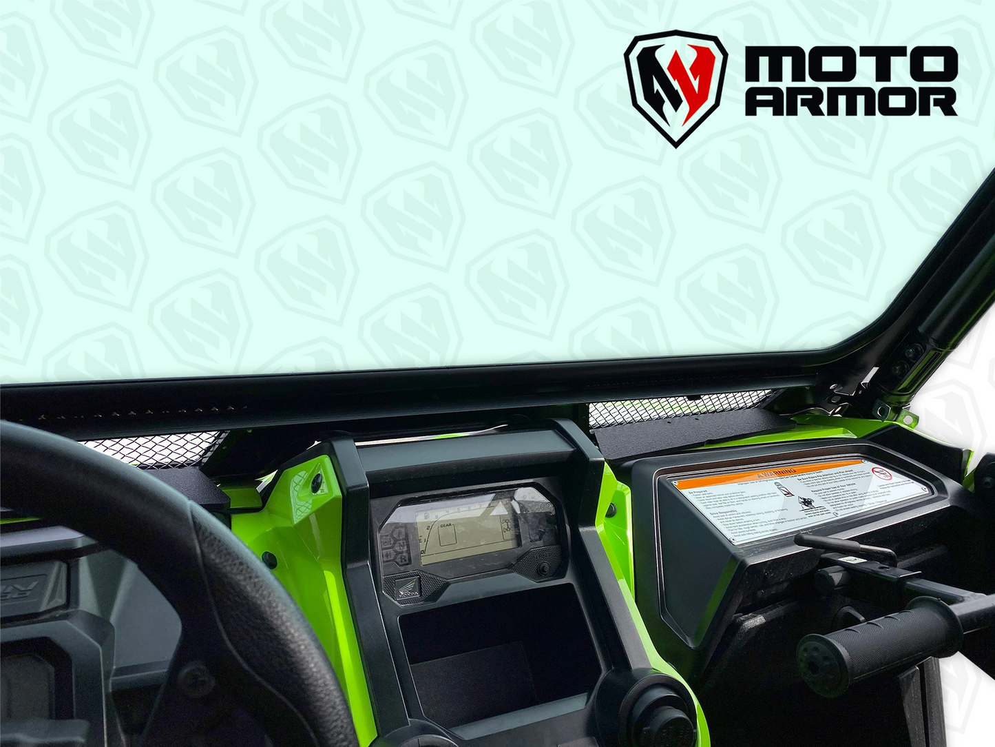 Honda Talon Vented Full Glass Windshield