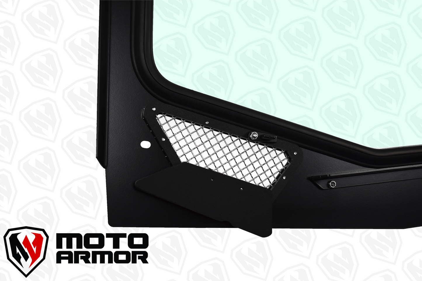 Kawasaki Teryx KRX Full Glass Windshield With Vents