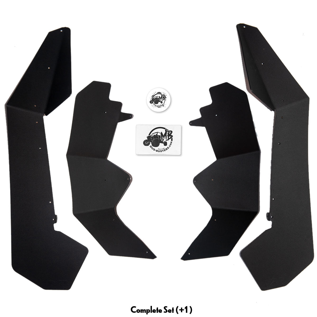 Polaris RZR Pro XP Fender Flares (Max Coverage with additional 1") (2 and 4 Seat)