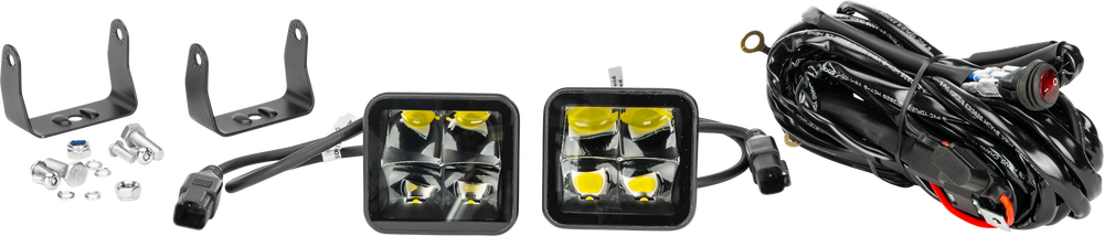 3" Stealth Light Pod Pair | Spot | Open Trail LED