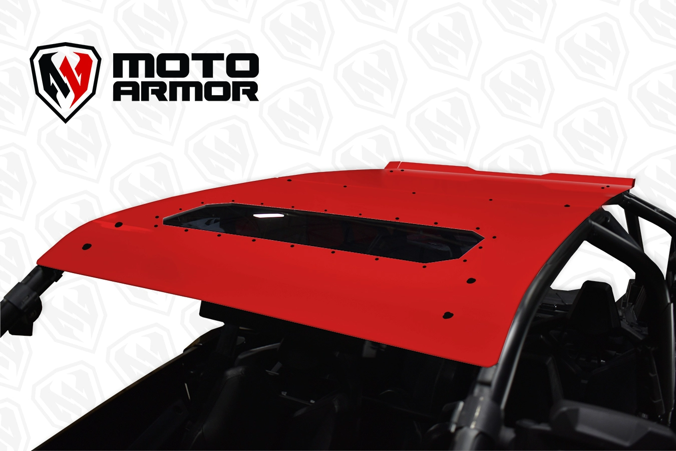 Polaris RZR Pro XP 4 Aluminum Roof With Sunroof Red
