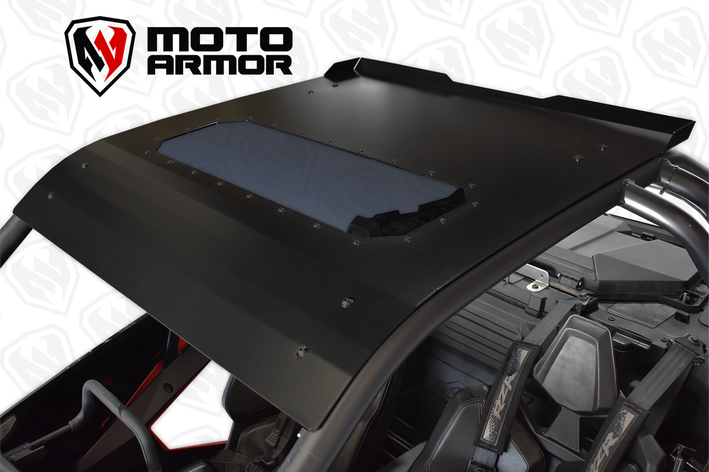 Polaris RZR Pro XP Aluminum Roof With Sunroof Red