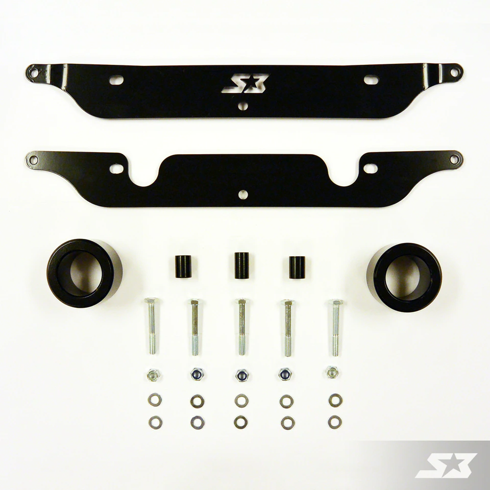 Polaris RZR S 1000 & RZR S 900 3 Inch Bracket Lift Kit