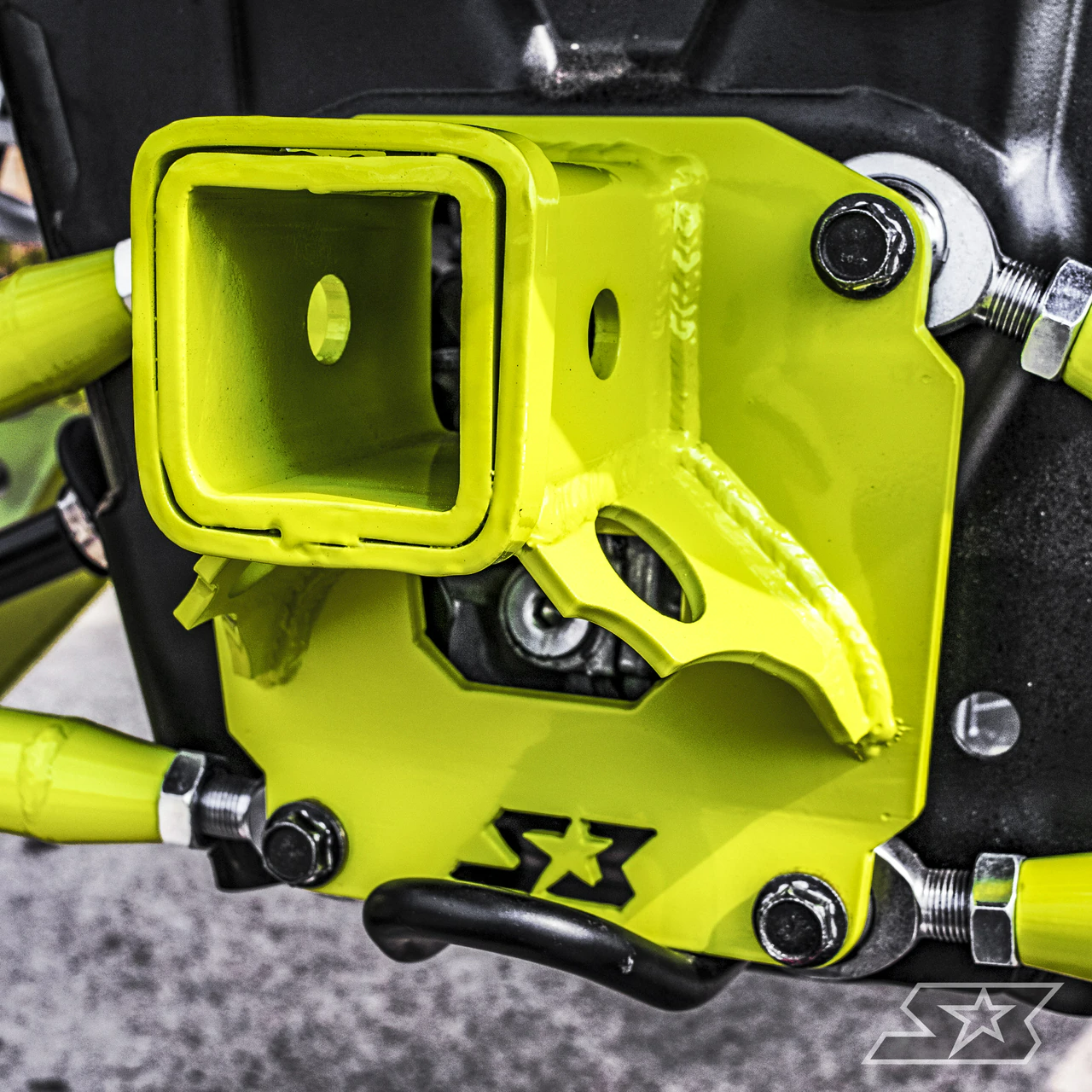 Polaris RZR XP 1000 HD 2 Inch Hitch Receiver Plate