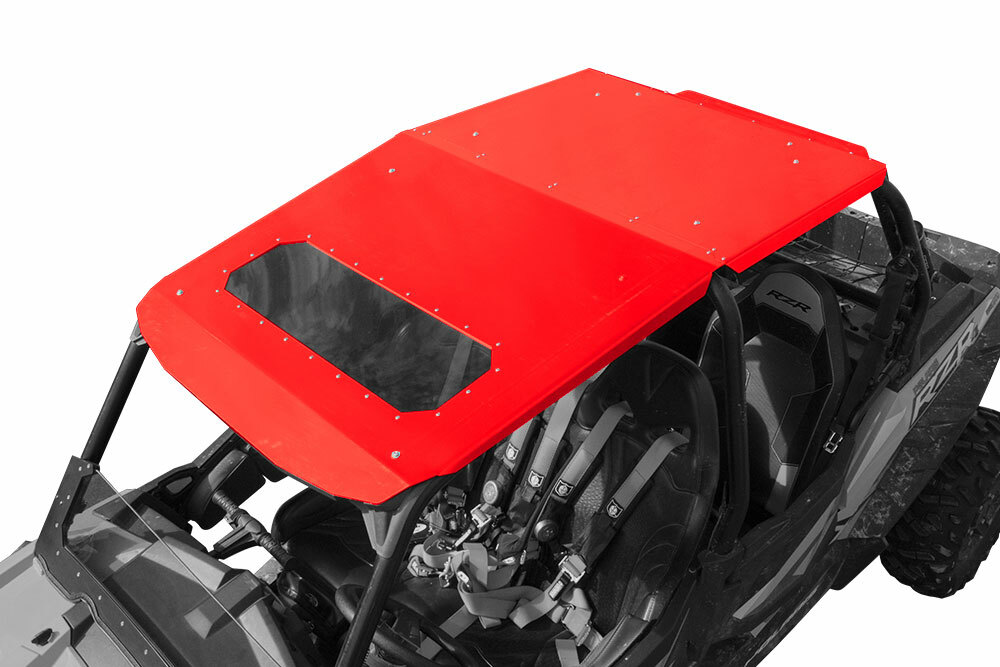 Polaris RZR XP 4 1000 And XP 4 Turbo Fast Back Aluminum Roof With Sunroof