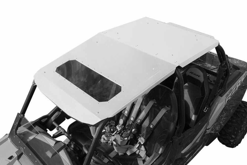 Polaris RZR XP 4 1000 And XP 4 Turbo Fast Back Aluminum Roof With Sunroof