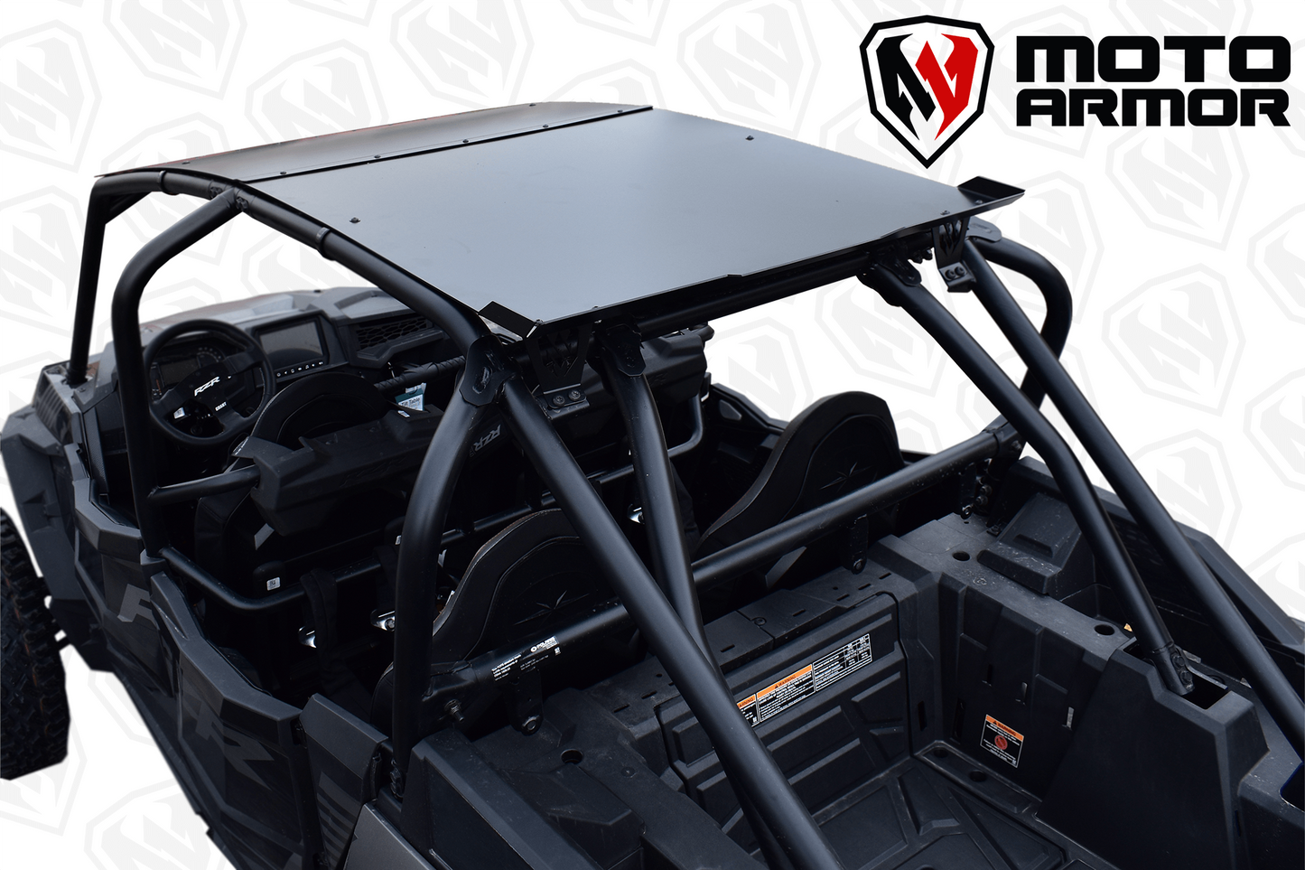 Polaris RZR XP 4 Turbo S Aluminum Roof With Sunroof Black
