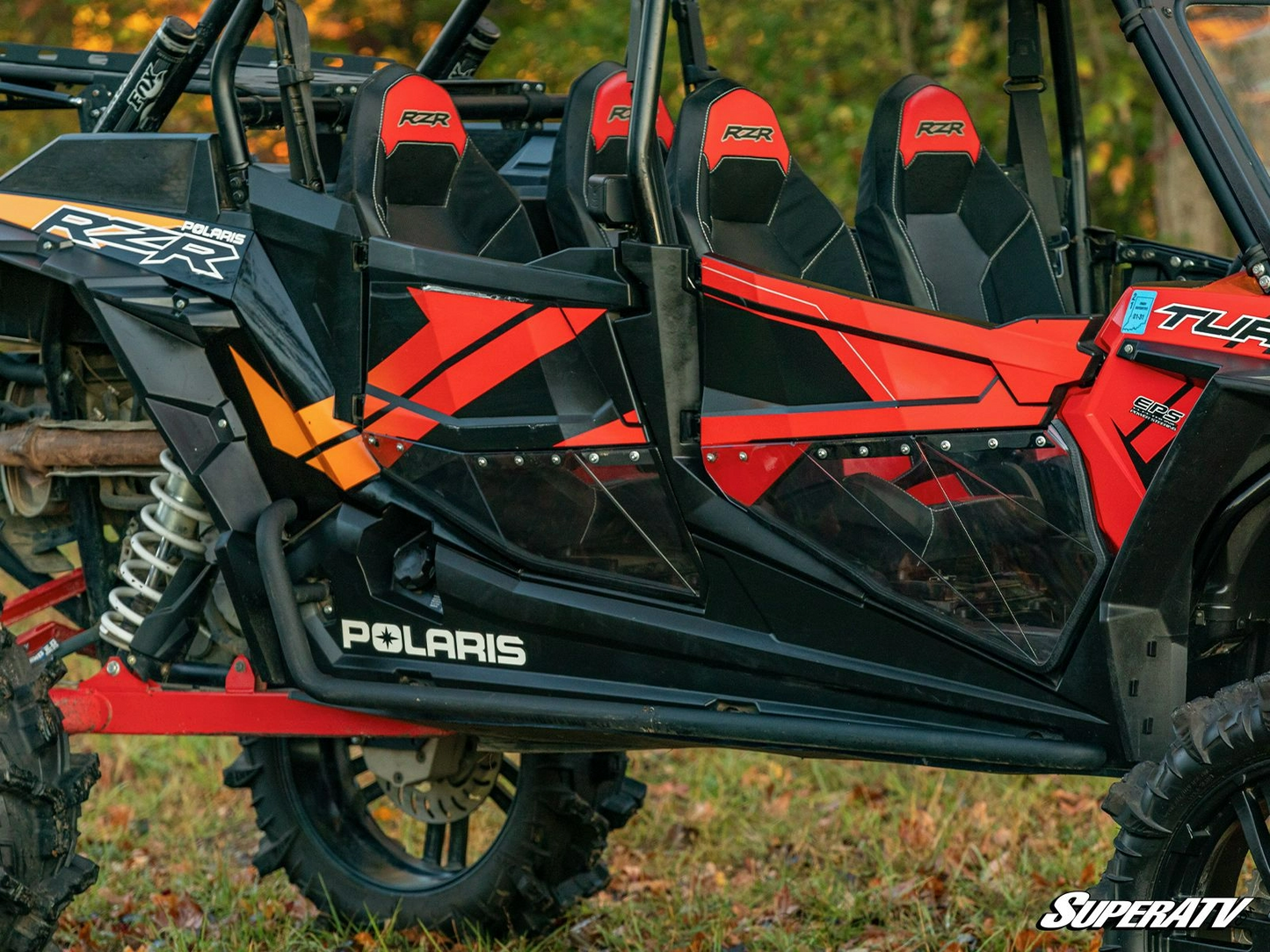 Polaris RZR XP Turbo Clear Lower Doors