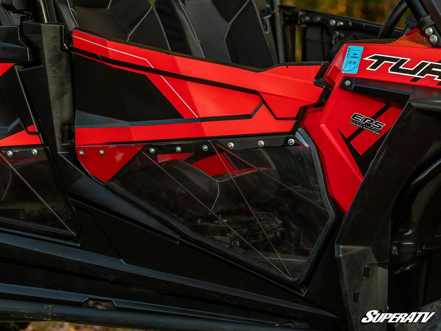 Polaris RZR XP Turbo Clear Lower Doors