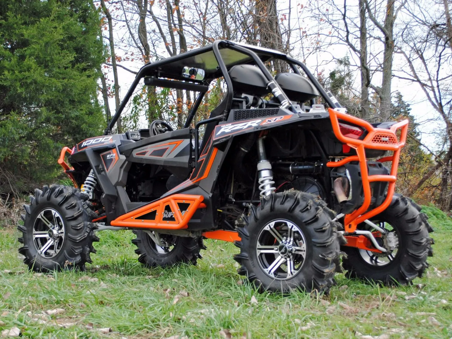 Polaris RZR XP Turbo Heavy Duty Tube Rock Sliders