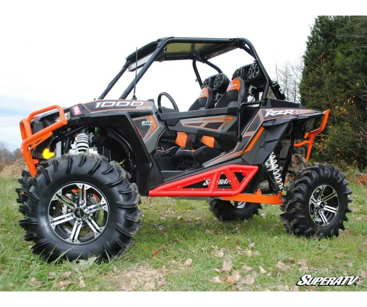 Polaris RZR XP Turbo Heavy Duty Tube Rock Sliders