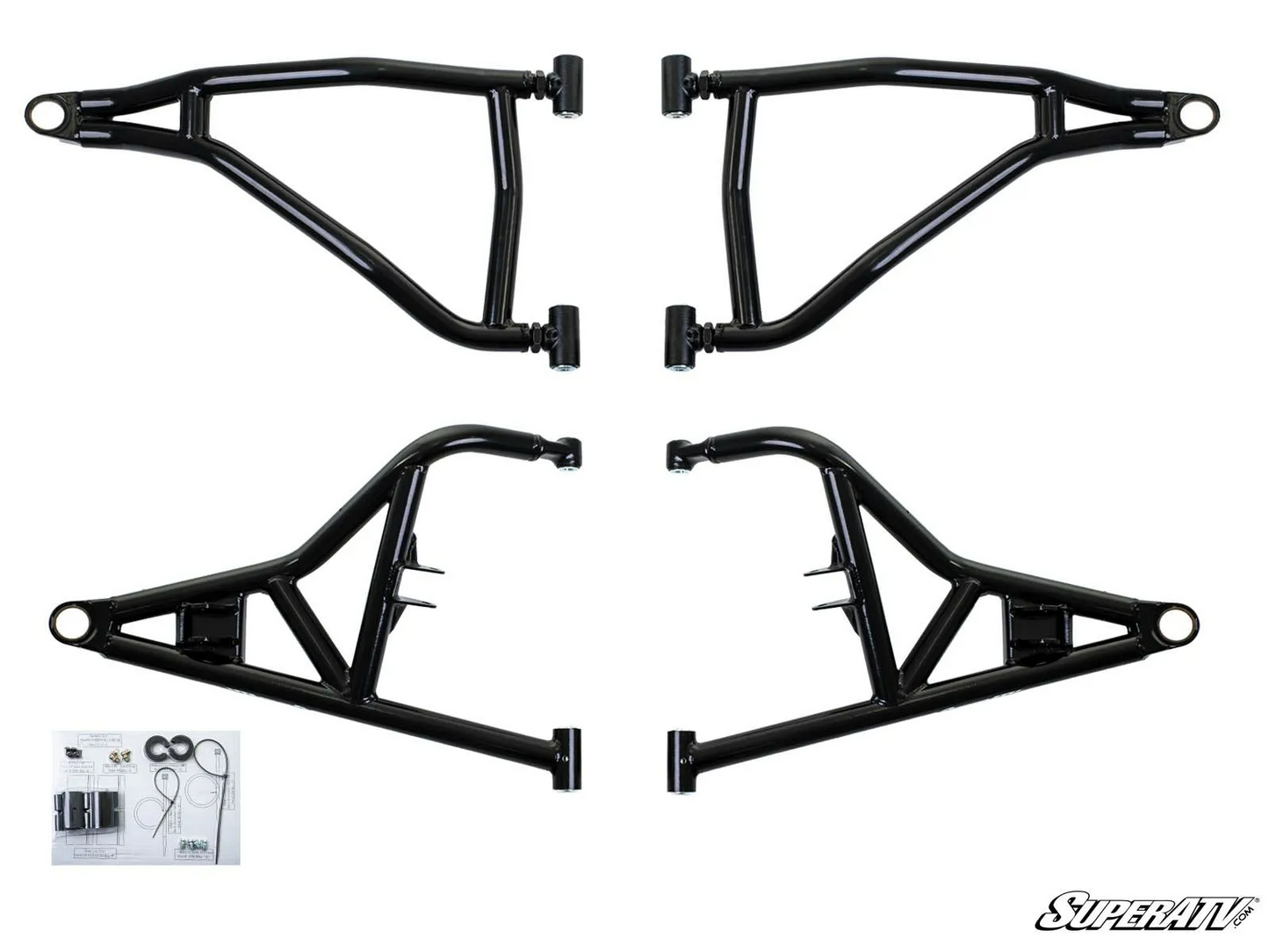 Polaris RZR XP Turbo High Clearance 1.5 Inch Forward Offset A-Arms