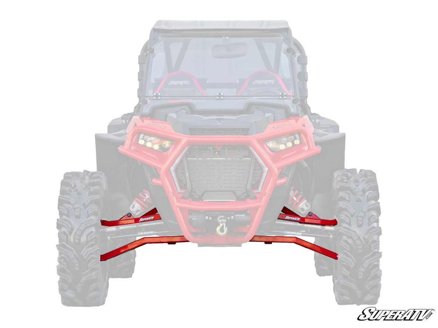 Polaris RZR XP Turbo S 1.5 Inch Forward Offset Boxed A-Arms