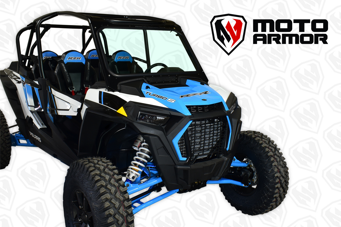 Polaris RZR XP Turbo S Full Glass Windshield