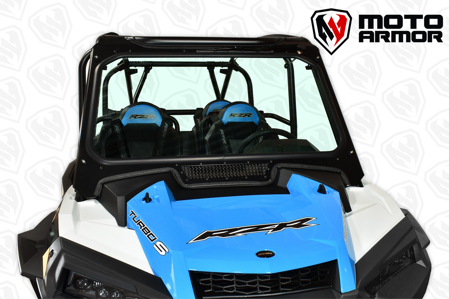 Polaris RZR XP Turbo S Full Glass Windshield