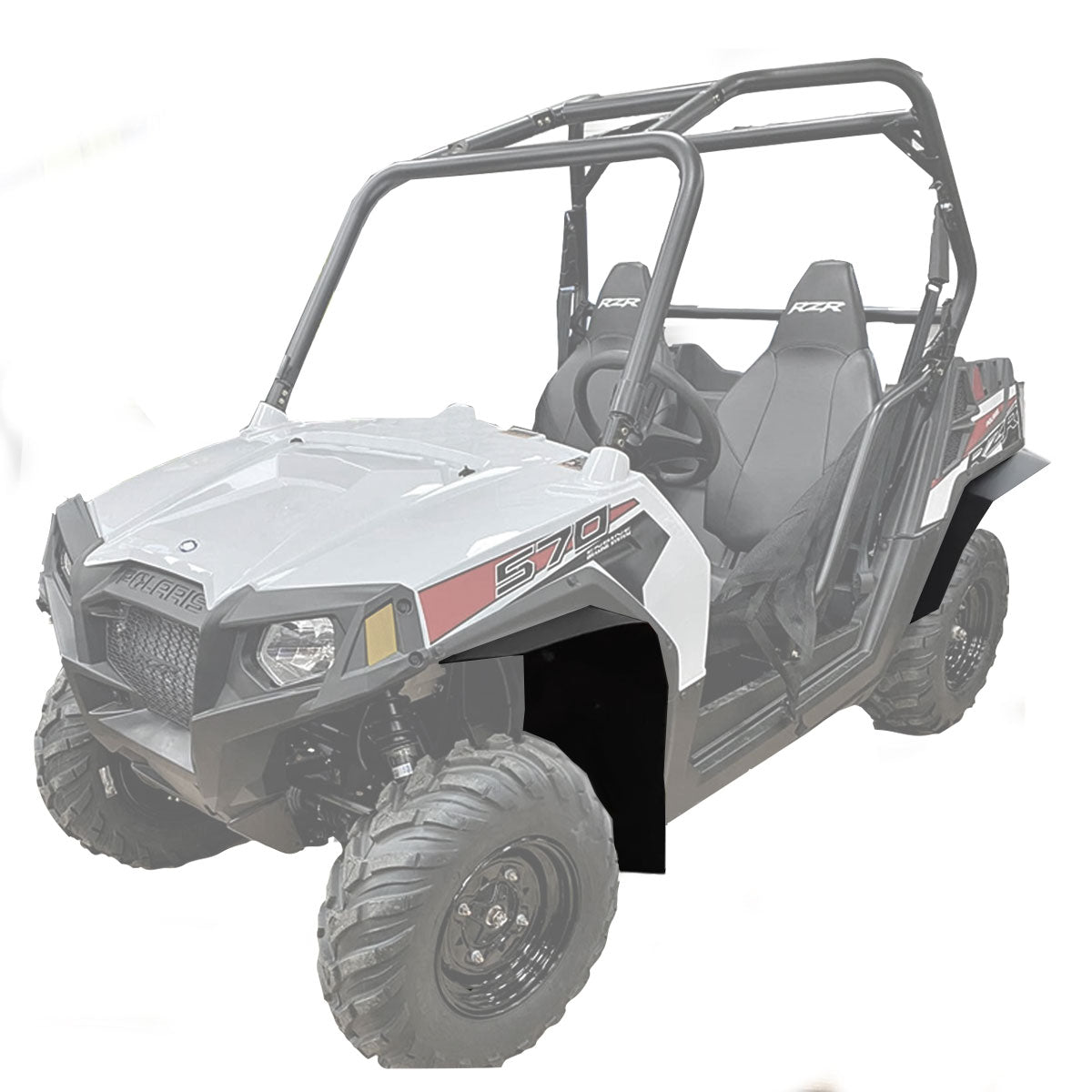 2012-2022 Polaris RZR 570 and RZR Trail 570 Fender Flares