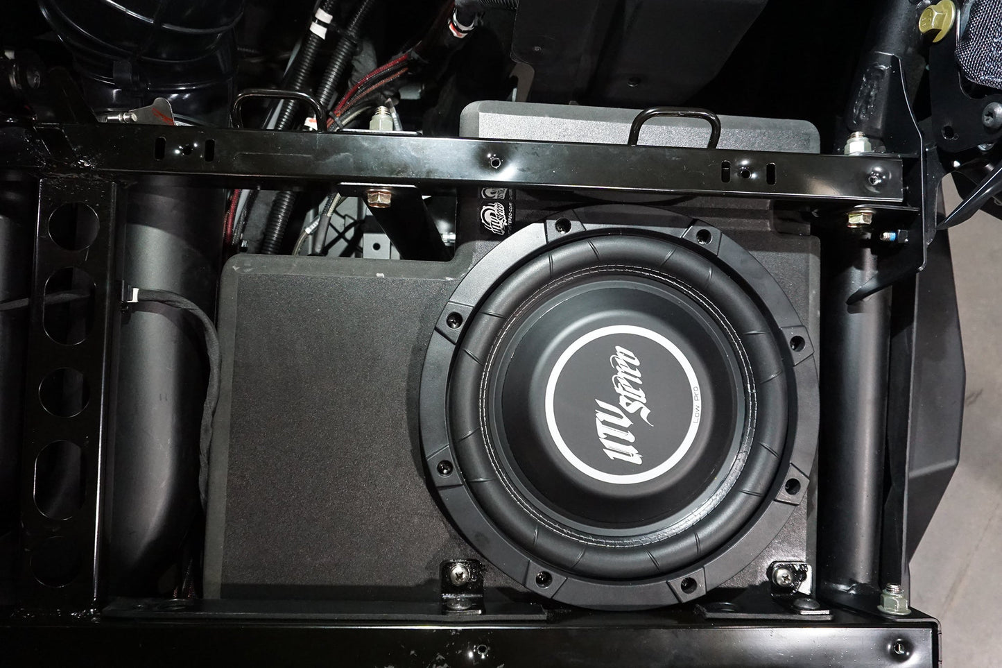 PRO SERIES RZR UTV Stereo Rear Sub Box Enclosure