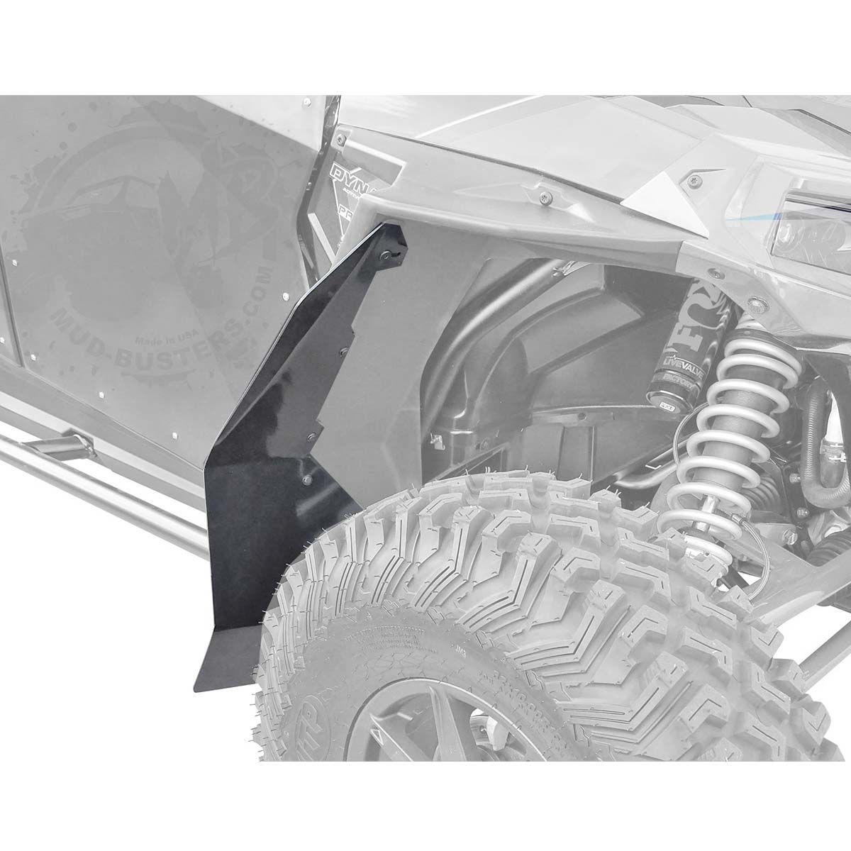 Polaris RZR XP Super Max Fender Extensions for SuperATV Fenders (For XP 1000, XP Turbo or Turbo S)