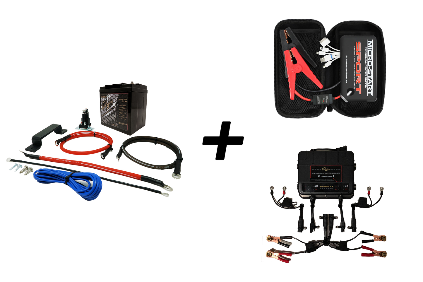 Polaris RZR 2nd Battery Kit