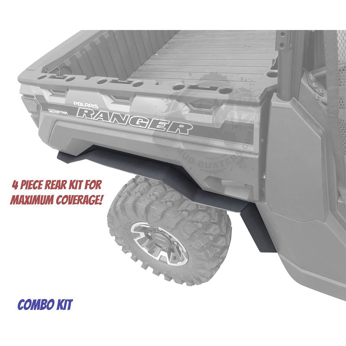 2018-2022 Polaris Ranger XP 1000 Fender Flares