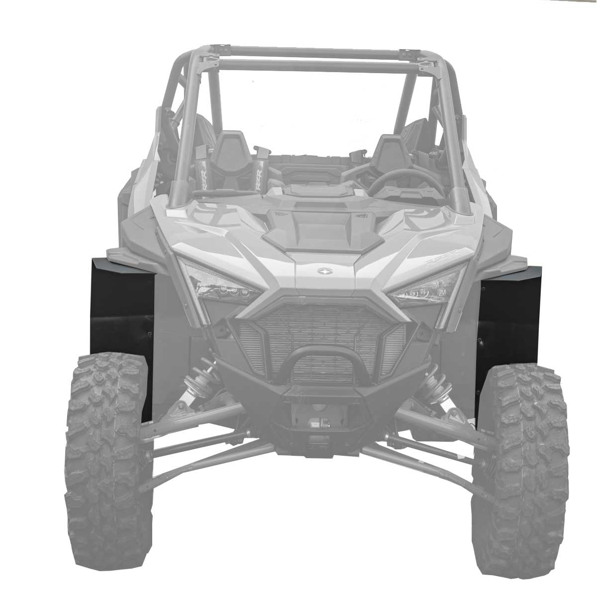 Polaris RZR Pro XP Fender Extensions for Super ATV Fenders (Max Coverage)