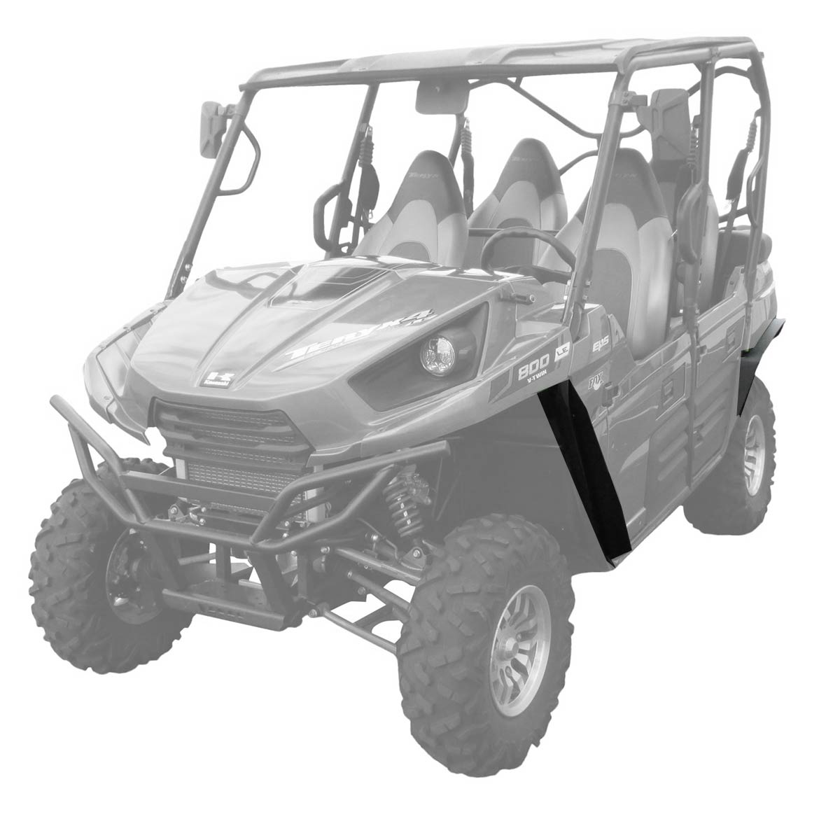2012-2022 Kawasaki Teryx 4 Fender Flares (4 Seat)