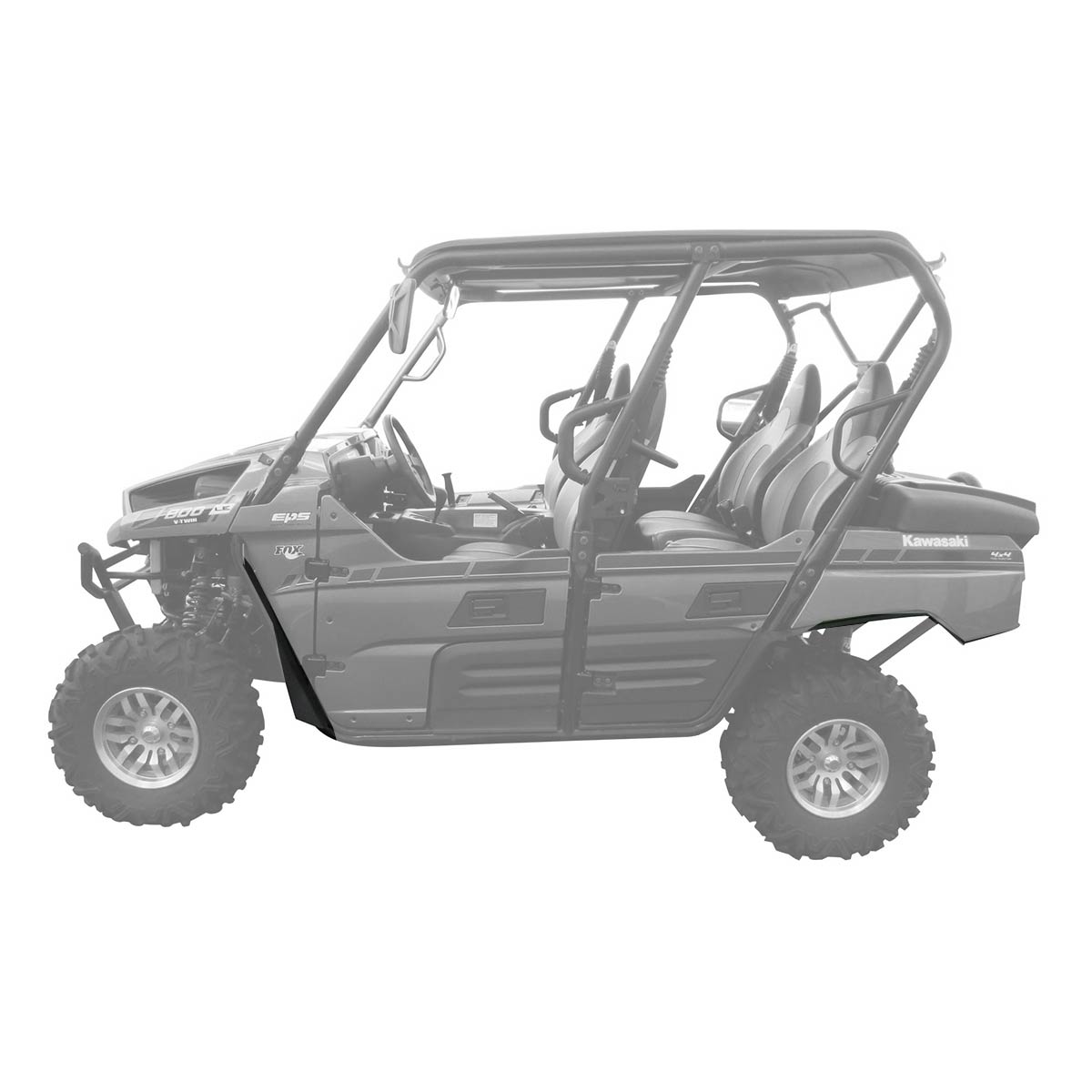 2012-2022 Kawasaki Teryx 4 Fender Flares (4 Seat)