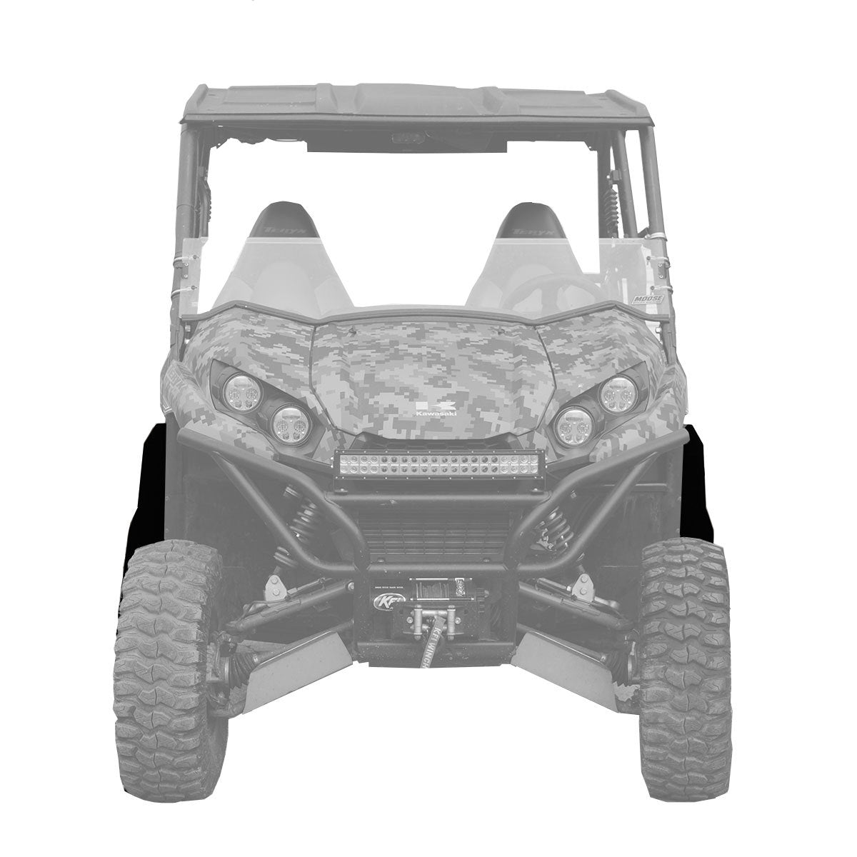 2012-2022 Kawasaki Teryx2 Super Max Fender Flares (2 Seat)