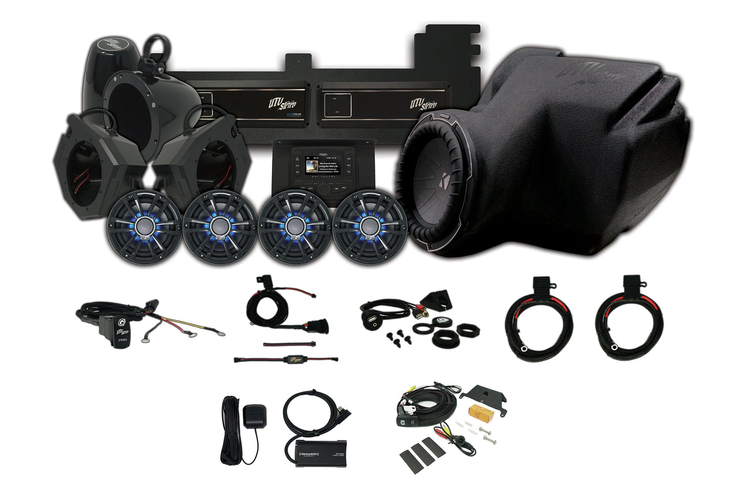 Polaris RZR UTV Stereo Stage 7 Stereo System
