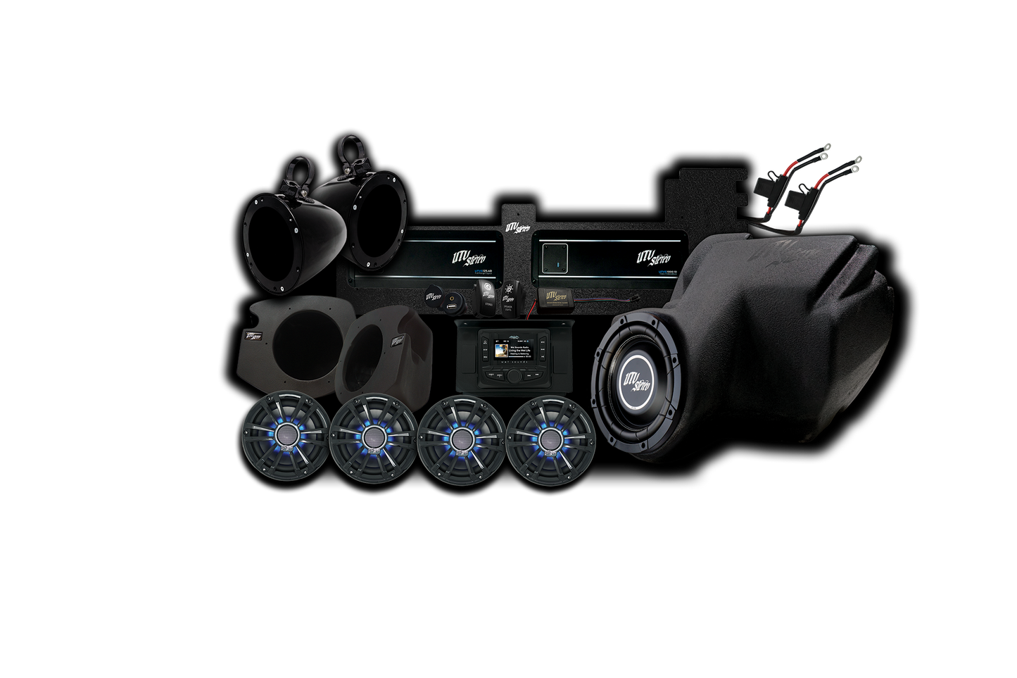 Polaris RZR UTV Stereo Stage 7 Stereo System